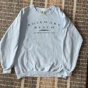 Rosemary Beach Blue Sweatshirt